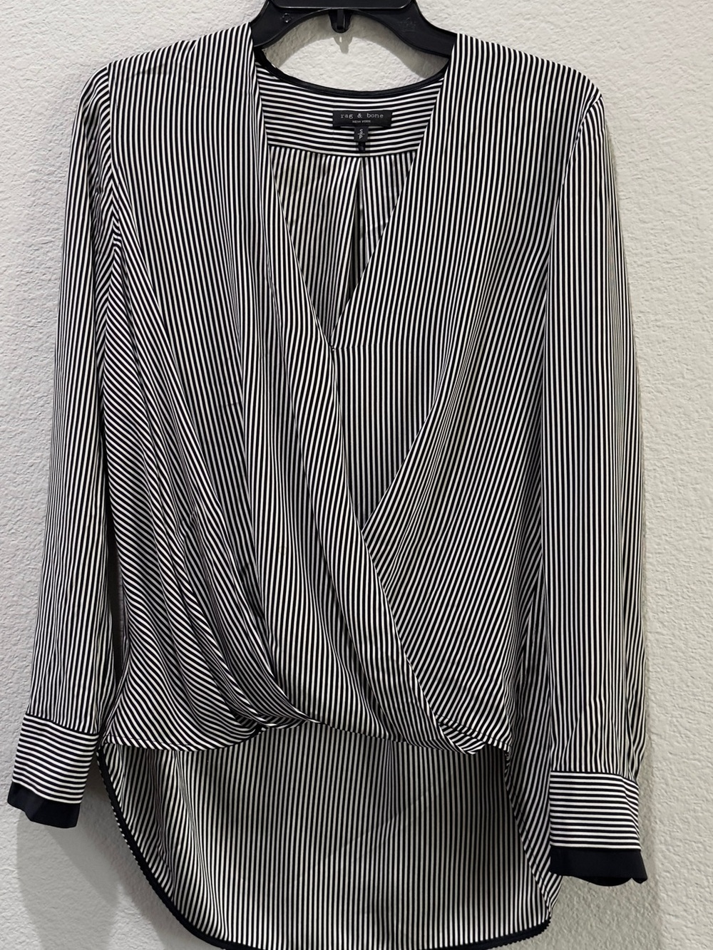 Rag & Bone Victor Silk Blouse